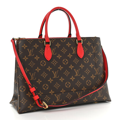 Louis Vuitton Monogram Flower Tote Coquelicot 2 of 9