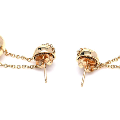 Tiffany 18K Yellow Gold HardWear Triple Drop Earrings 3 of 4
