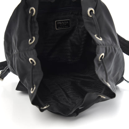 Prada Nylon Vela Medium Backpack Black 4 of 11
