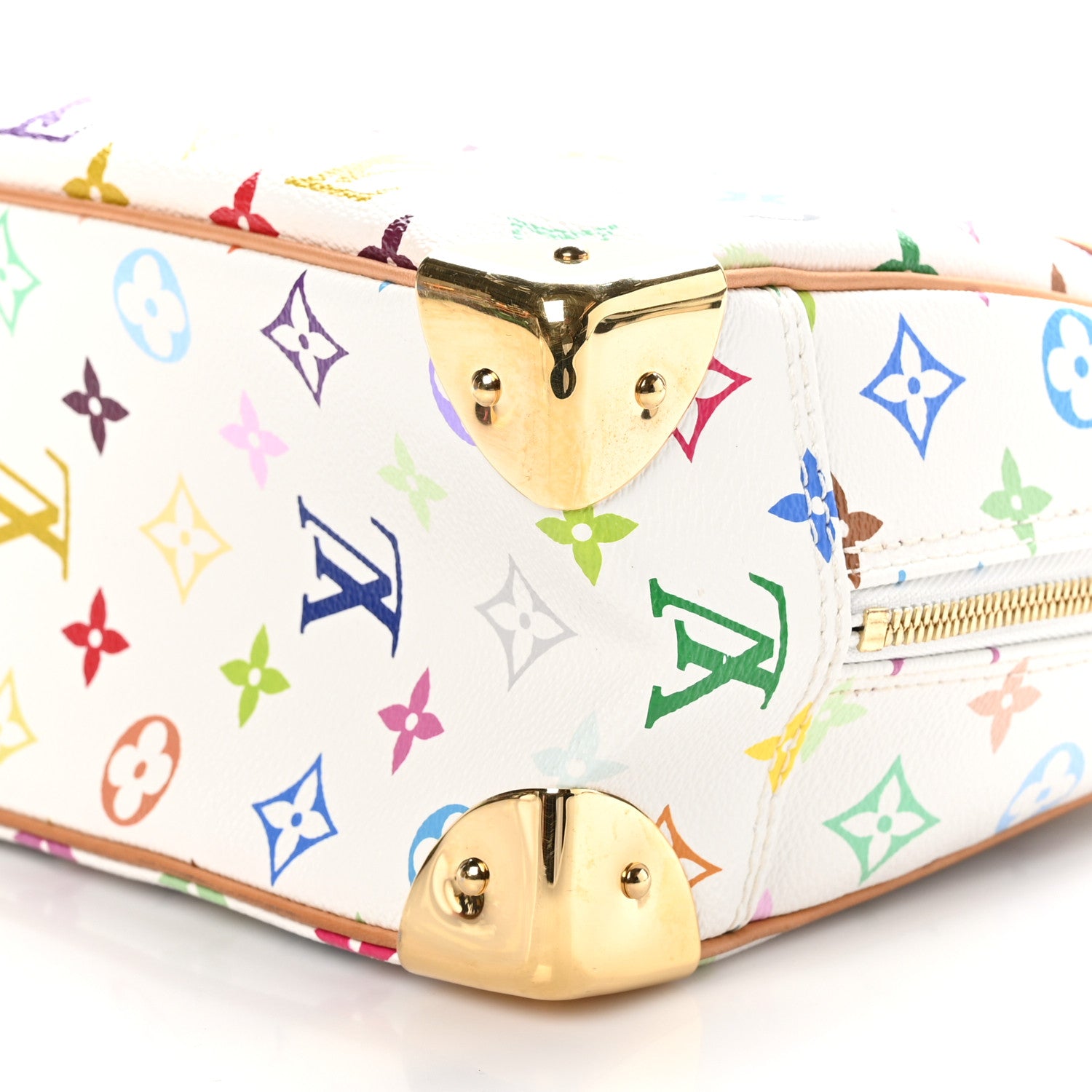 Louis Vuitton Monogram Multicolor Trouville White 9 of 9