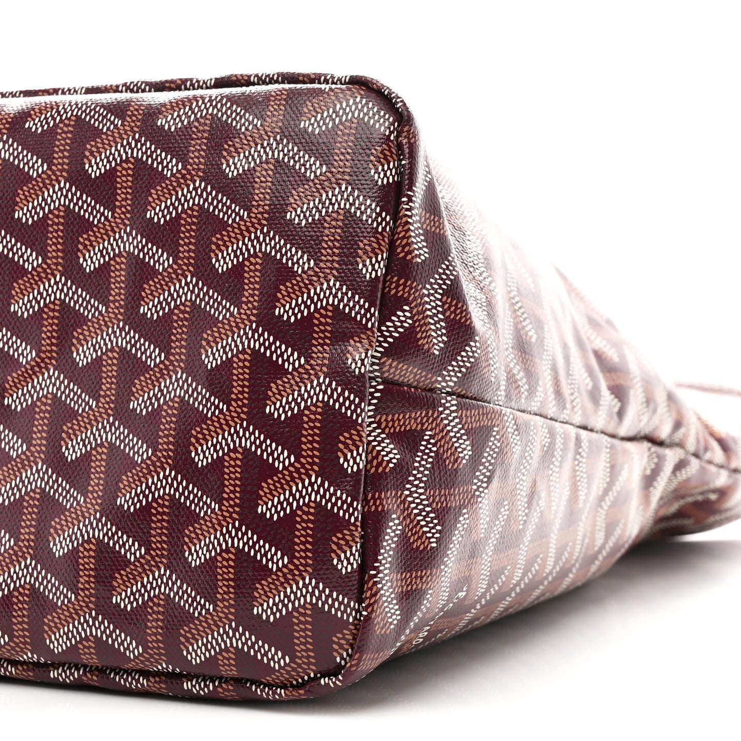 Goyardine Boheme Hobo Burgundy