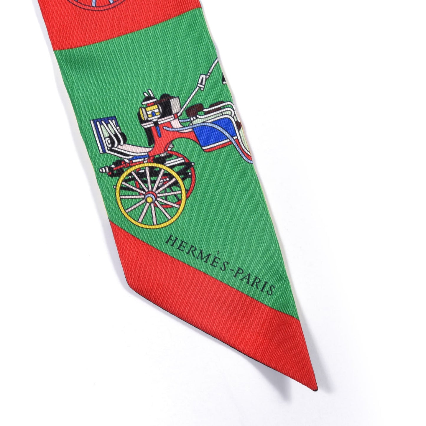 Silk Les Voitures Exquises Twilly Vert Rouge Jaune