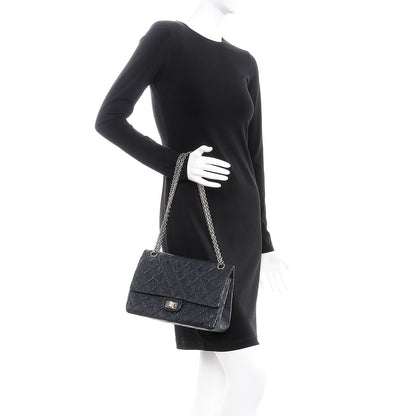 Chanel Aged Calfskin Quilted 2.55 Reissue 226 Flap Dark Grey 3 of 13