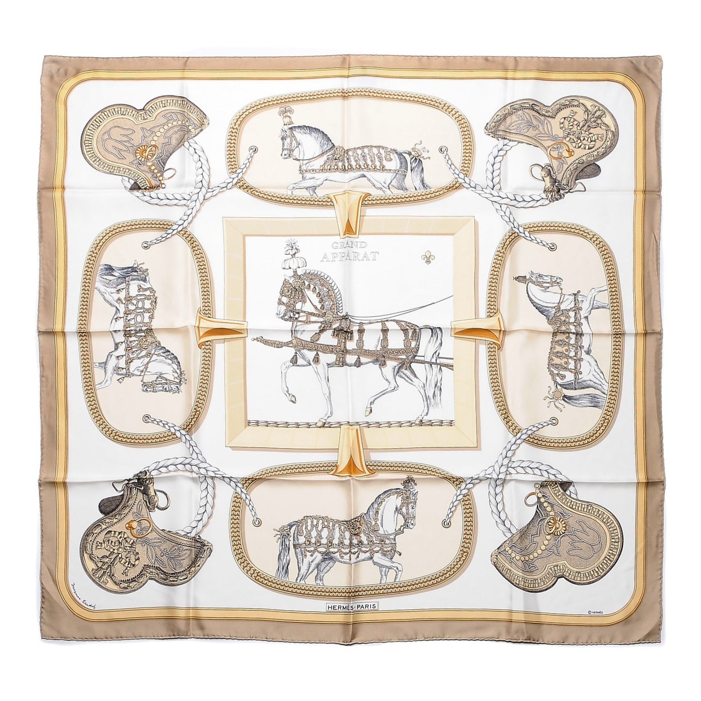 Silk Grand Apparat Scarf 90