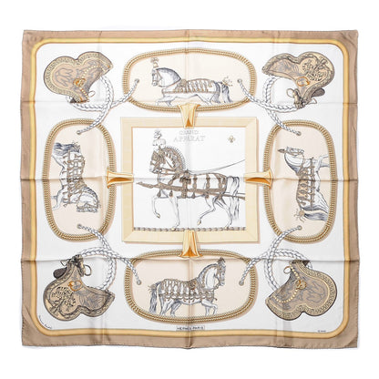 Hermes Silk Grand Apparat Scarf 90 1 of 6