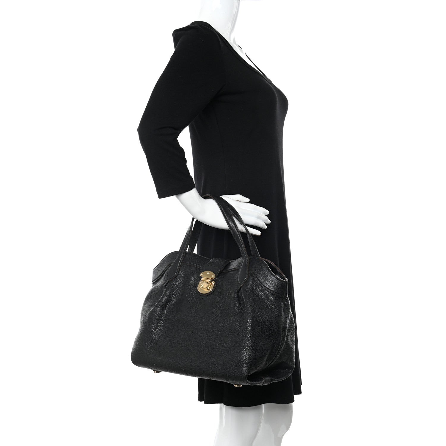 Louis Vuitton Mahina Cirrus PM Black 2 of 9