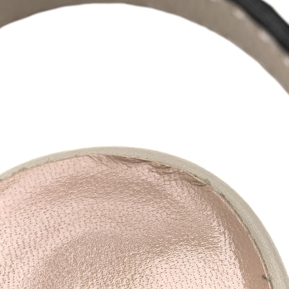 Gucci Cosmos Softy Calfskin Wooden Interlocking G Cut-Out 30/120mm Platform Sandals 35.5 Mystic White 10 of 13