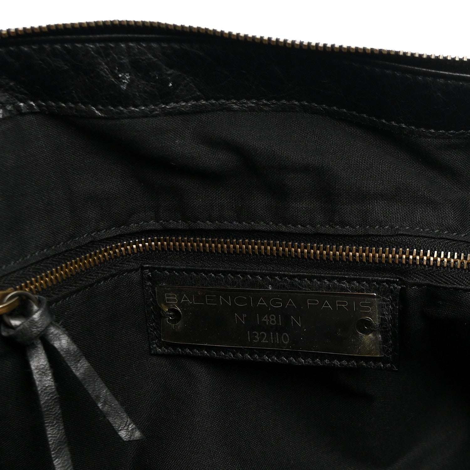 Balenciaga Agneau Classic Hardware Work Black 6 of 11