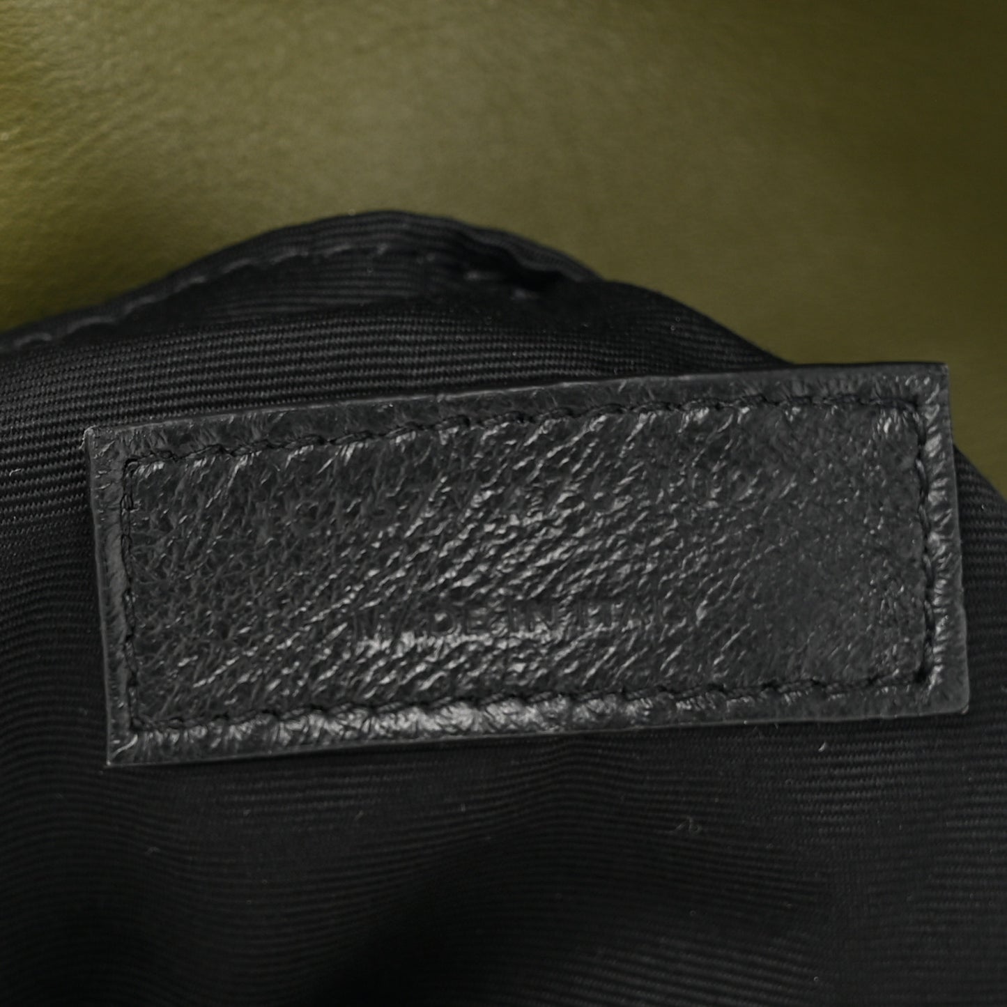Crushed Velvet Quilted Small Loulou Puffer Monogram Chain Satchel Green