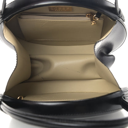 Loewe Calfskin Round Top Handle Bag Black 7 of 18