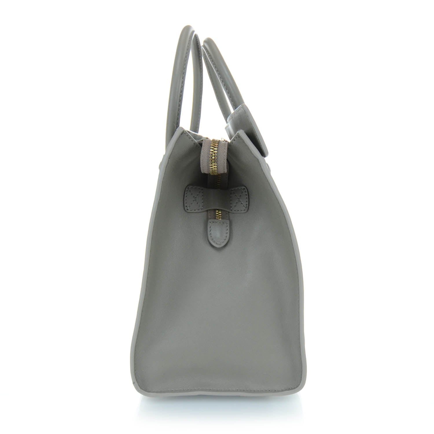 Celine Smooth Calfskin Mini Luggage Bag Taupe 7 of 11