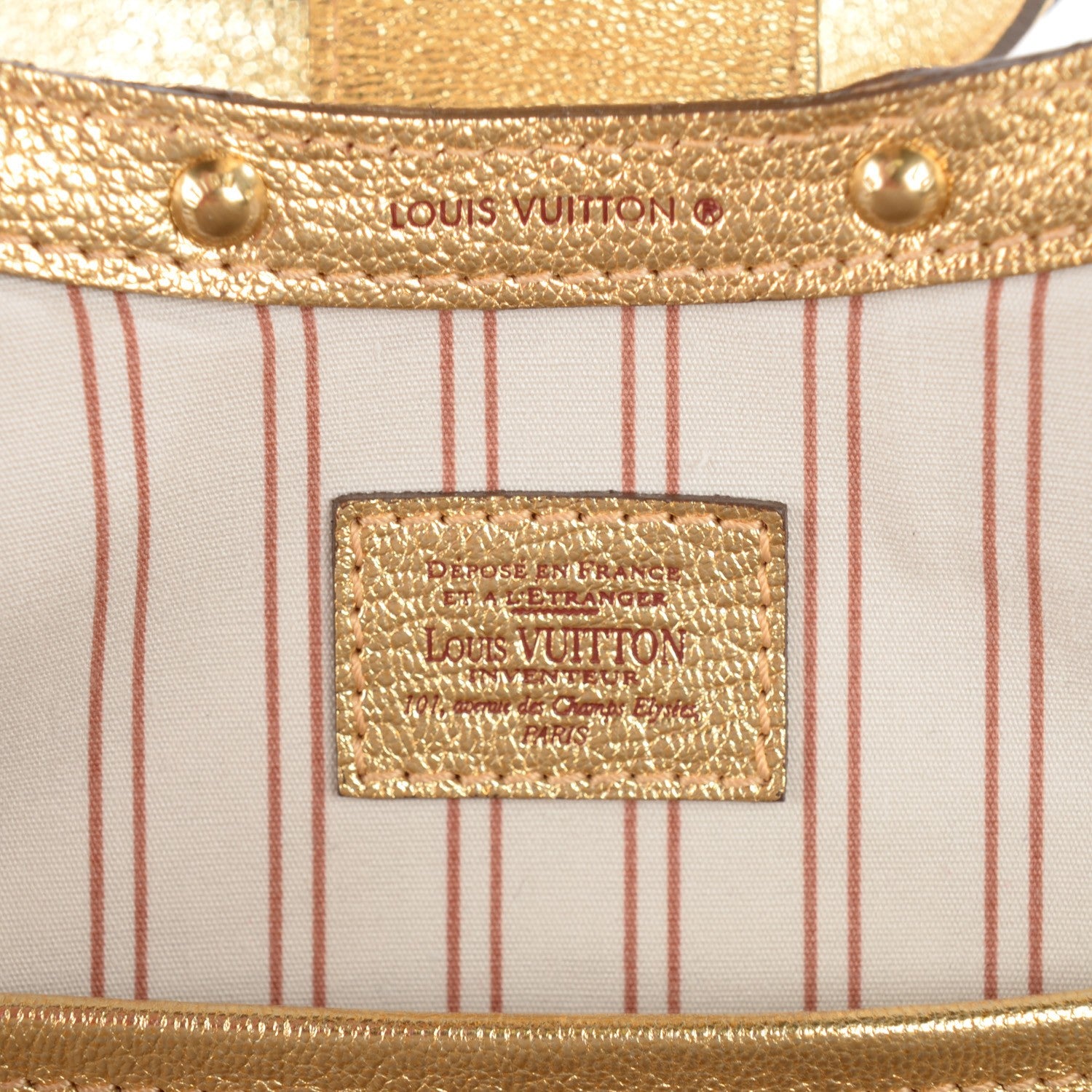 Louis Vuitton Antigua Theda GM Gold 6 of 10