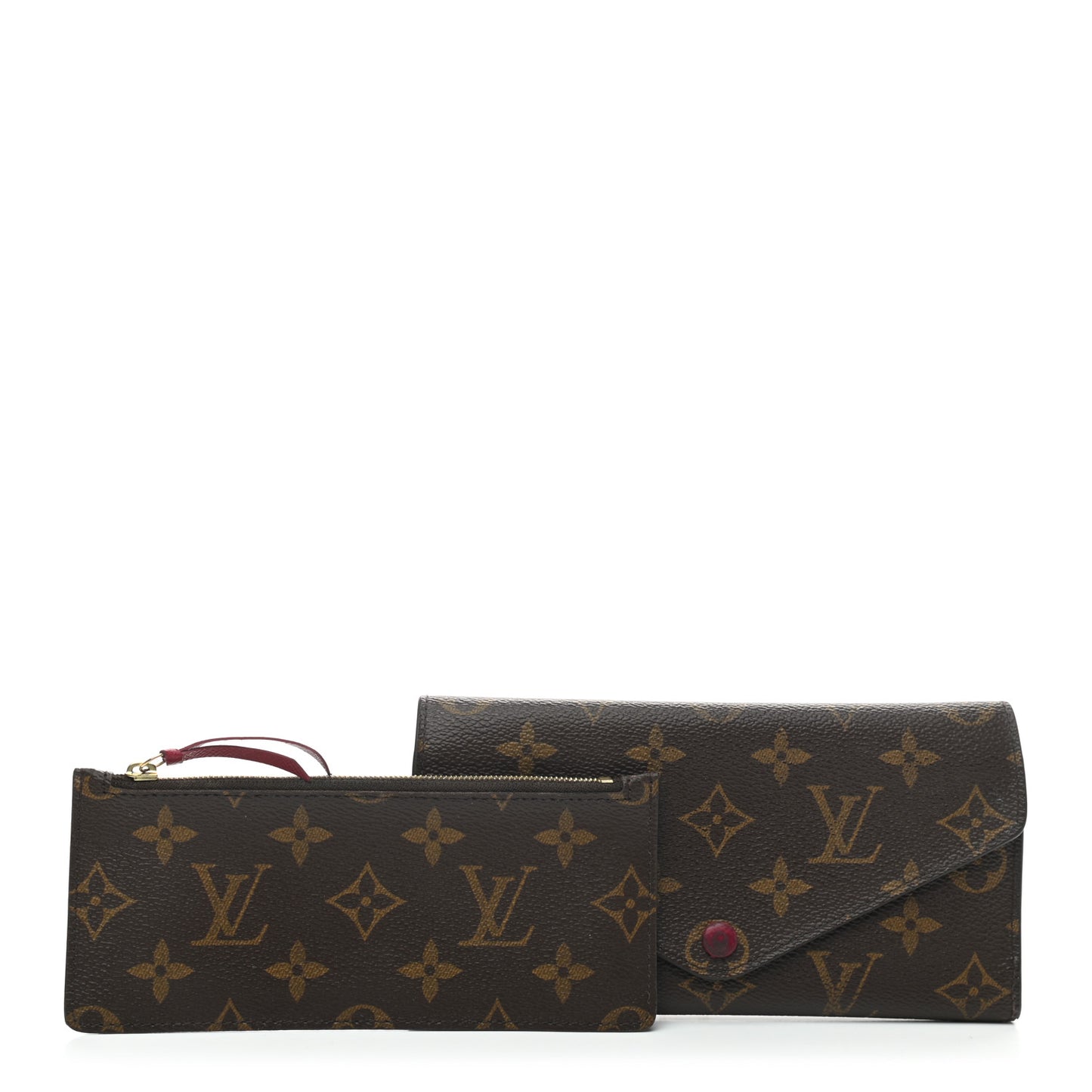 Monogram Josephine Wallet Fuchsia