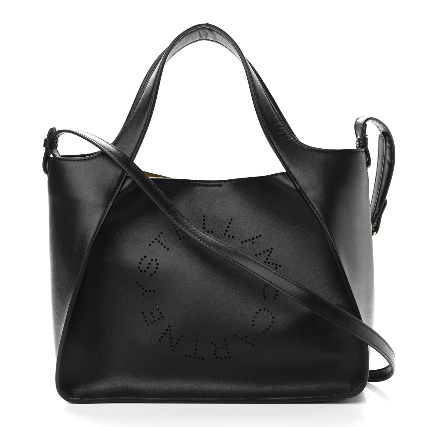 Eco Alter Nappa East West Perforated Tote Black