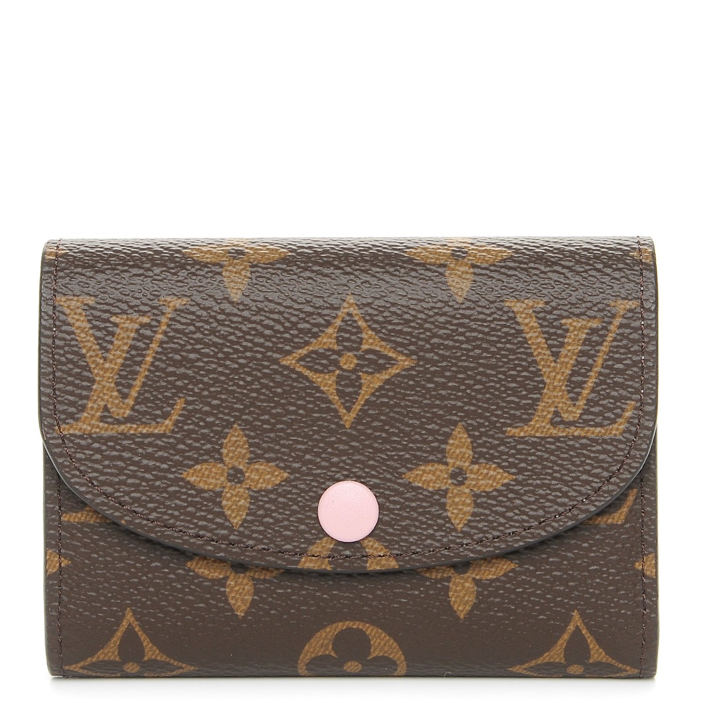 Monogram Rosalie Coin Purse Rose Ballerine