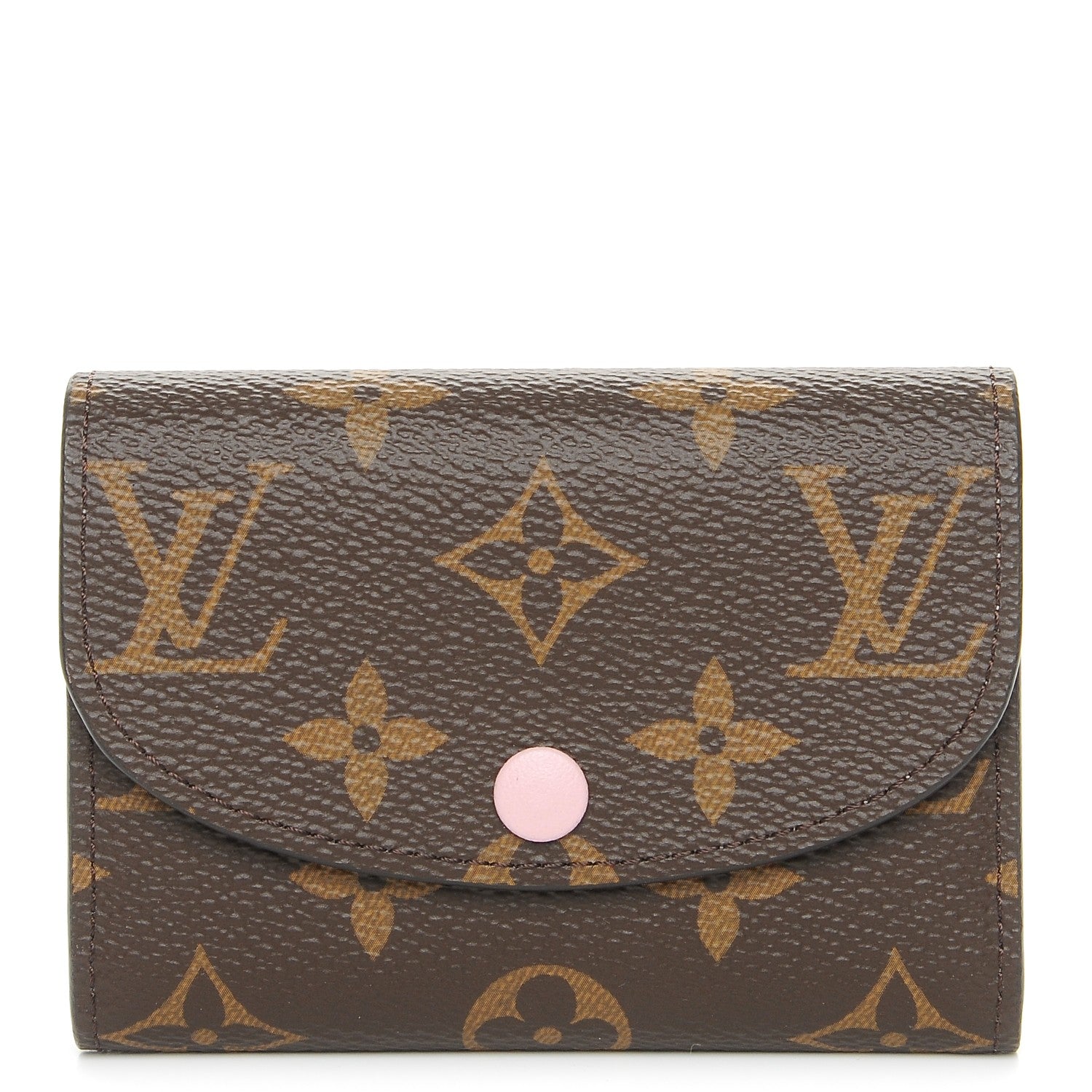 Louis Vuitton Monogram Rosalie Coin Purse Rose Ballerine 1 of 8