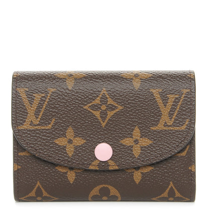 Louis Vuitton Monogram Rosalie Coin Purse Rose Ballerine 1 of 8