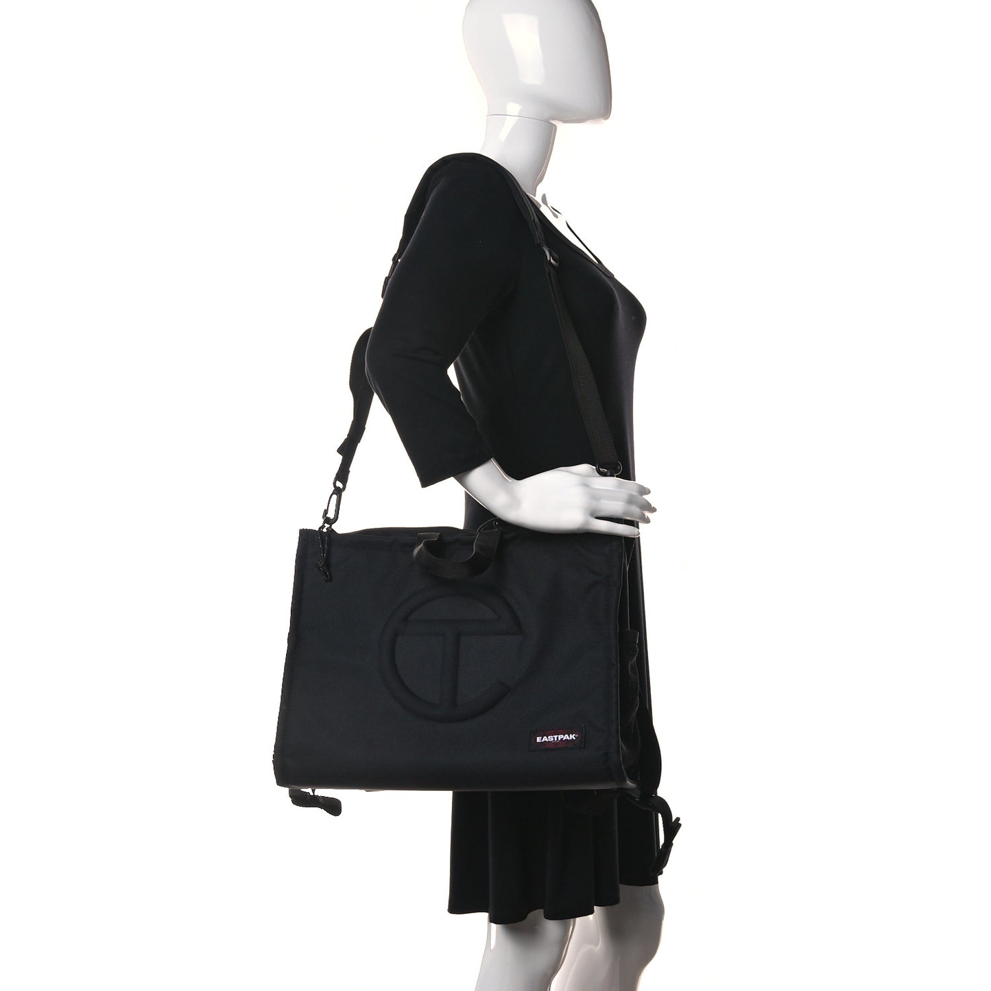 x EASTPAK Tactical Nylon Medium Shopper Black