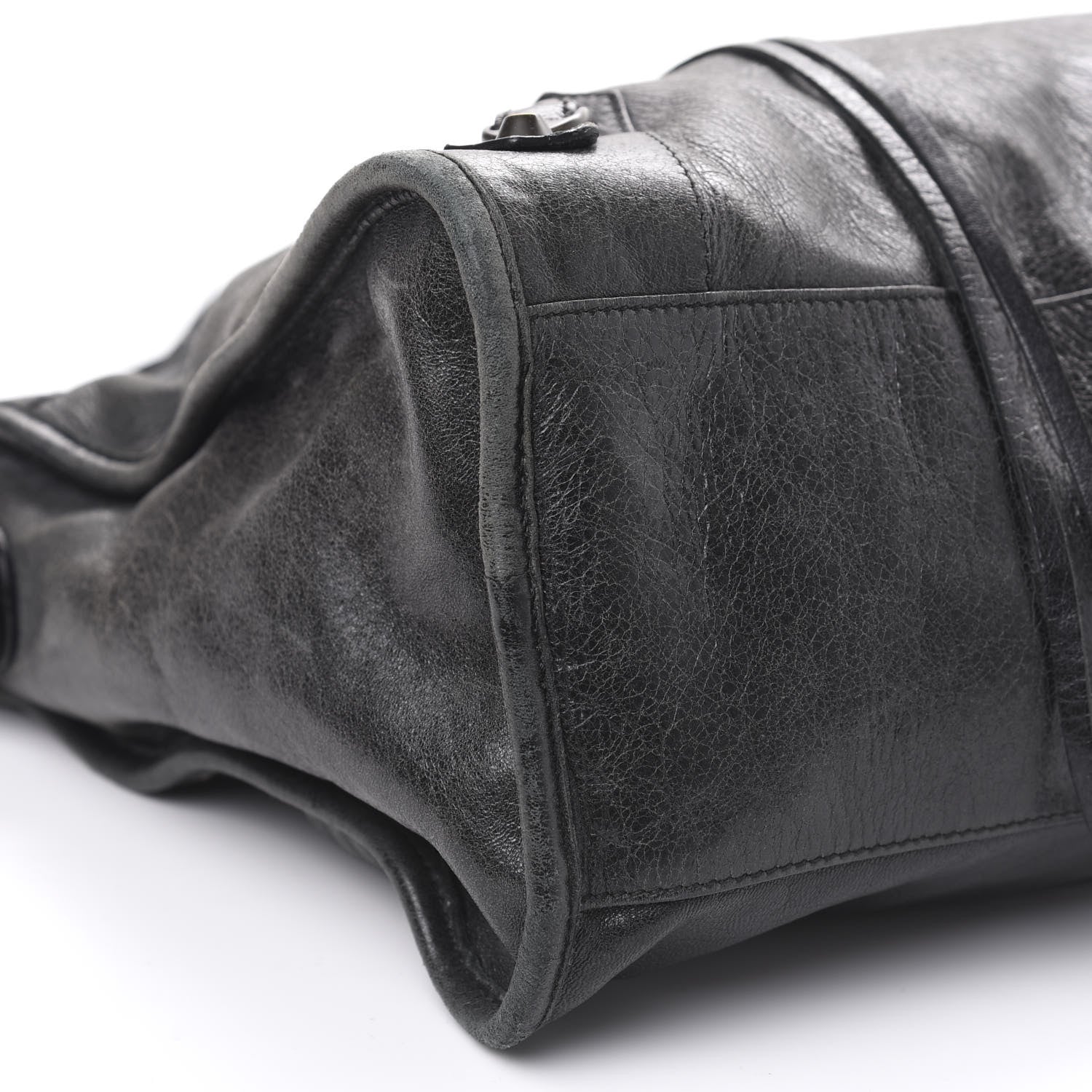 Balenciaga Agneau Classic Hardware City Anthracite 9 of 17