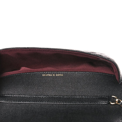 Chanel Caviar Quilted Glasses Case With Chain Black 5 of 11
