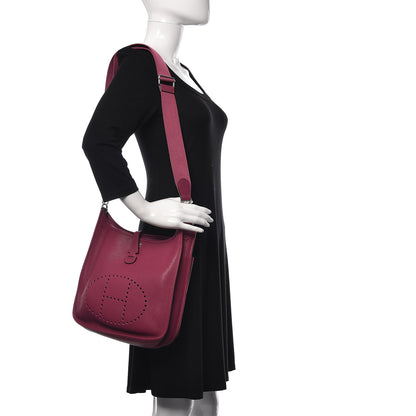 Hermes Taurillon Clemence Evelyne III PM Tosca 2 of 12