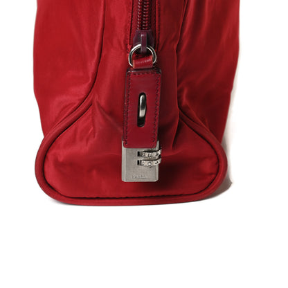 Prada Tessuto Nylon Tote Rosso 14 of 16