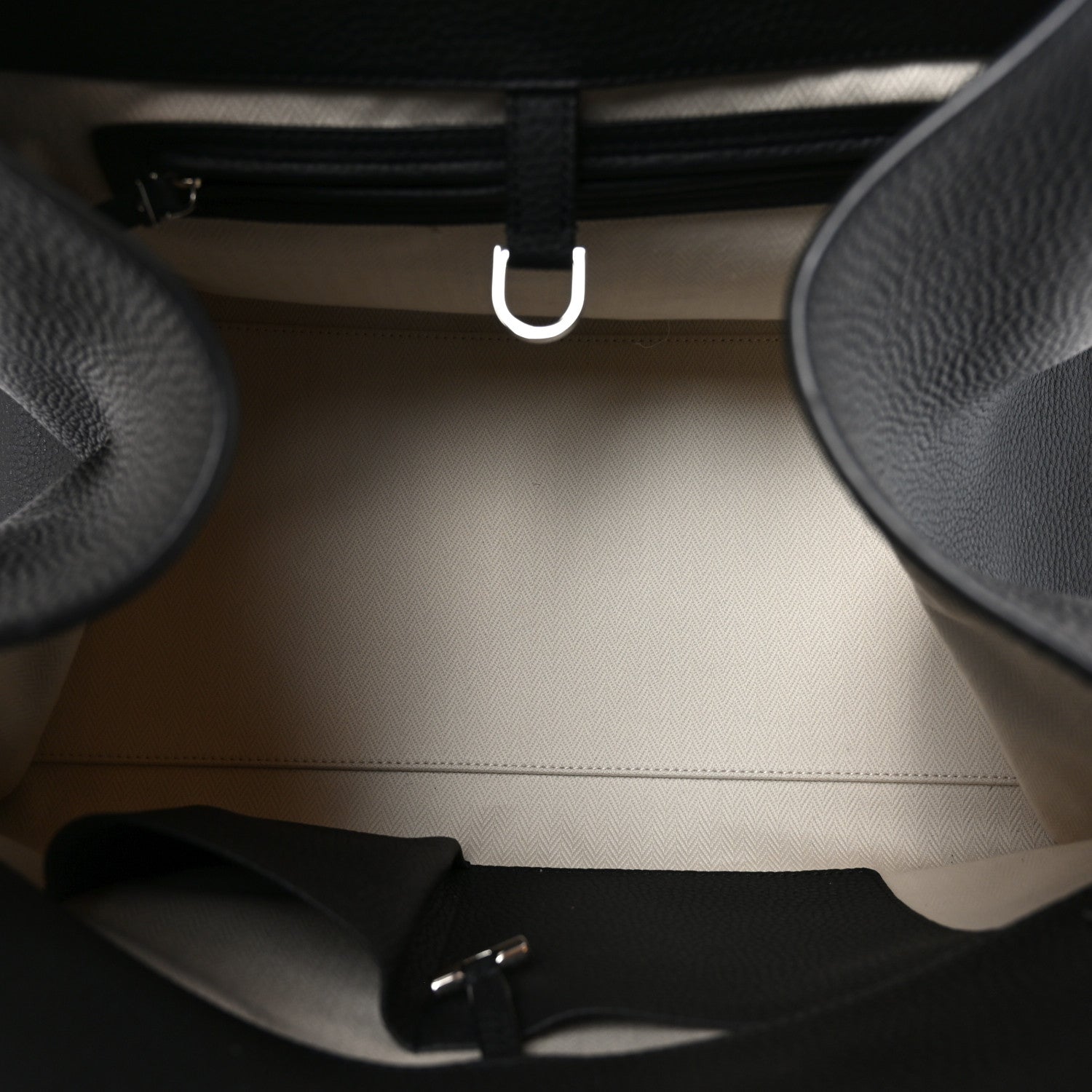 The Row Matte Grained Calfskin Soft Margaux 15 Black 5 of 9