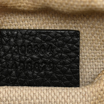 Gucci Pebbled Calfskin Small Soho Disco Bag Black 6 of 13