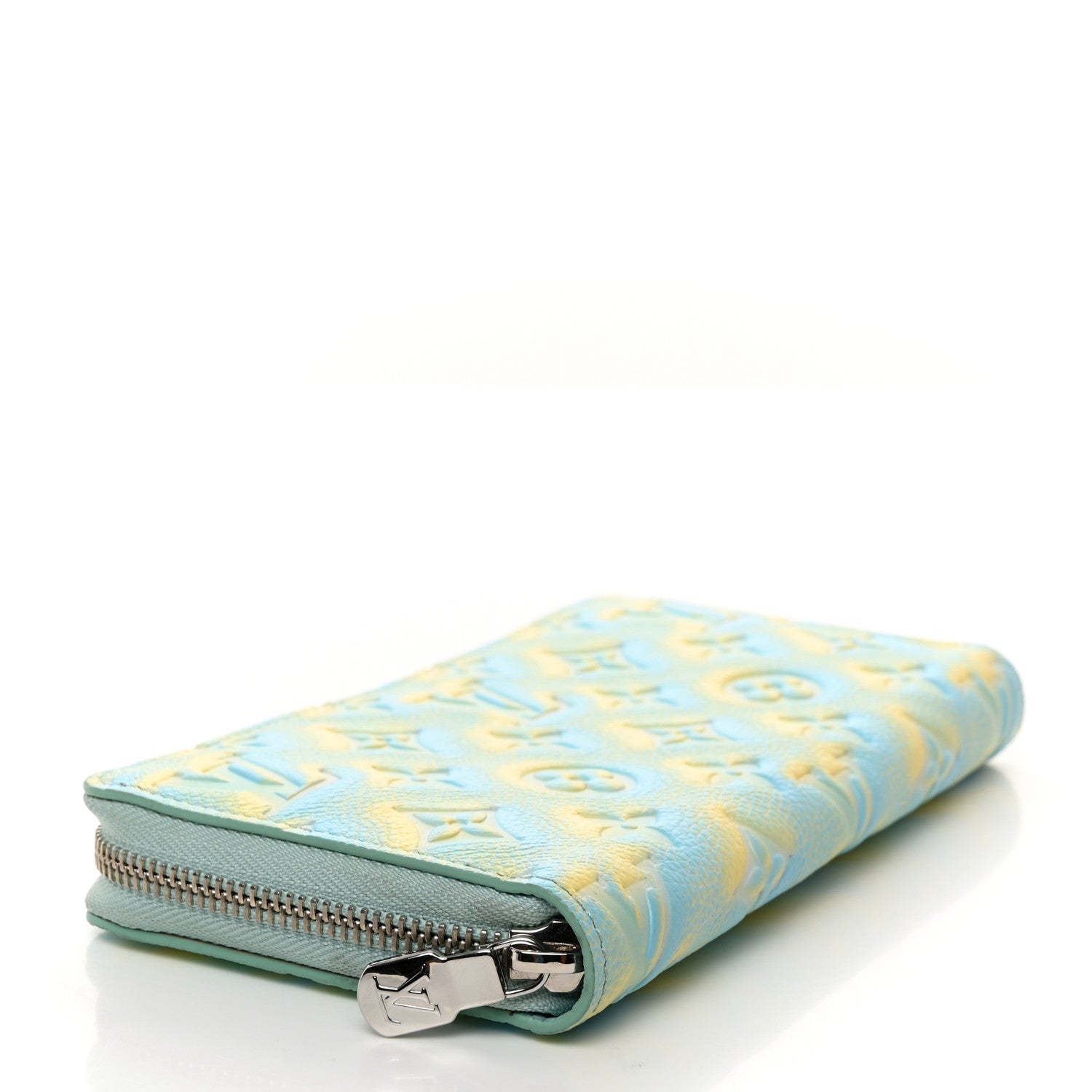 Louis Vuitton Empreinte Monogram Summer Stardust Zippy Wallet Water Green 4 of 6