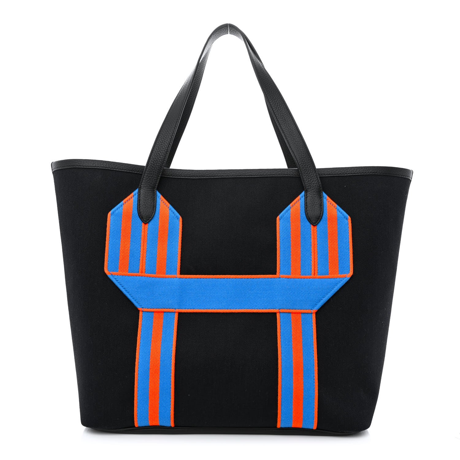 Hermes Canvas Taurillon Clemence Pursangle Tote 1 of 10