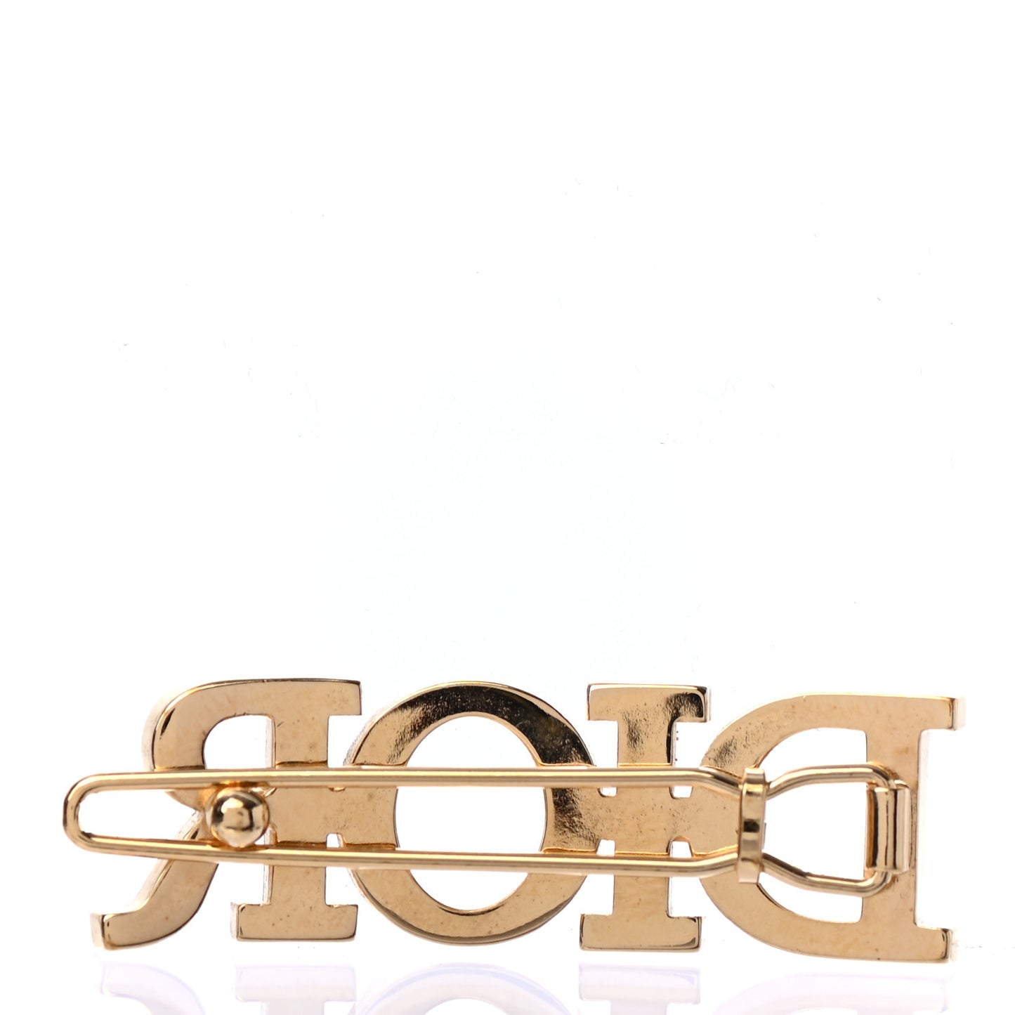 Metal Crystal Dior(r)evolution Barrette Gold
