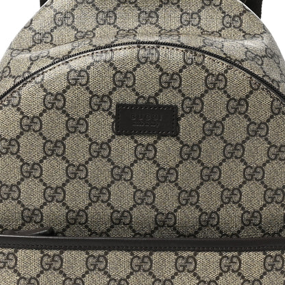 Gucci GG Supreme Monogram Margaux Calfskin Childrens Day Backpack Beige Ebony Cocoa Dark Chocolate 9 of 10