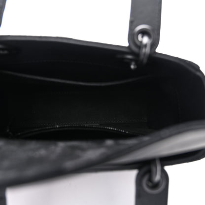 Christian Dior Ultra Matte Calfskin Cannage Small My ABCDior Lady Dior Black 5 of 10