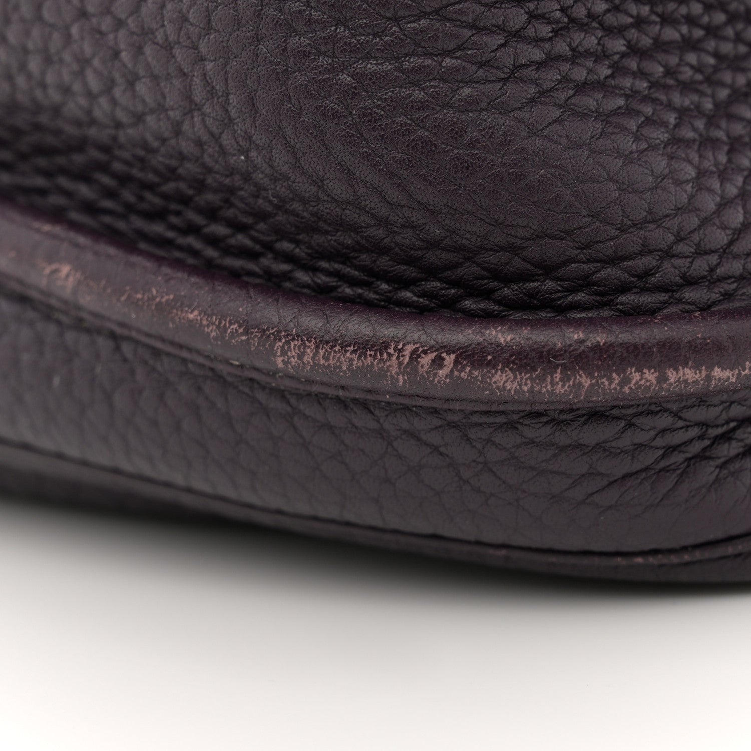 Hermes Taurillon Clemence Evelyne III PM Raisin 11 of 11