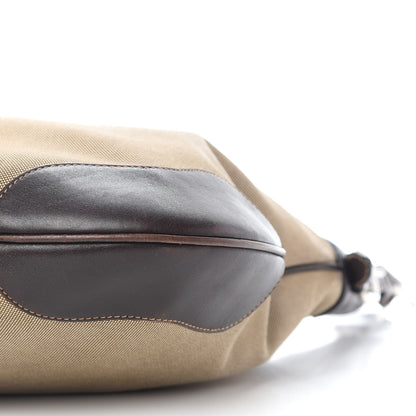 Prada Jacquard Logo Shoulder Bag Corda Bruciato 10 of 13
