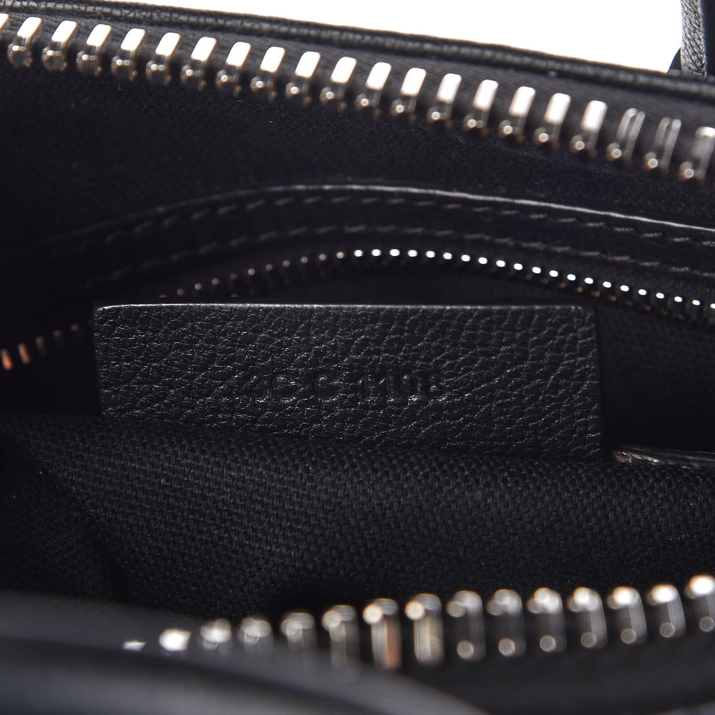 Sugar Goatskin Mini Antigona Black