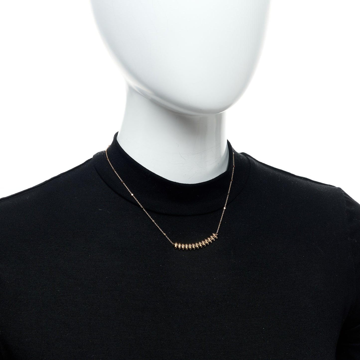 18K Pink Gold Small Clash de Cartier Necklace