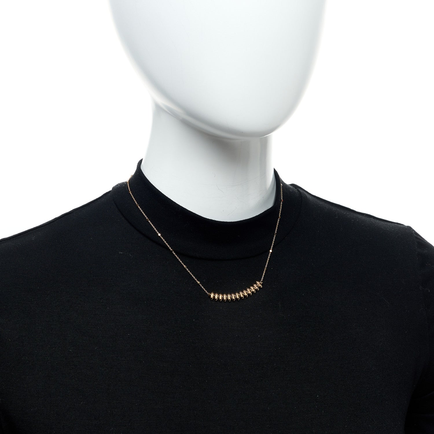 Cartier 18K Pink Gold Small Clash de Cartier Necklace 2 of 6