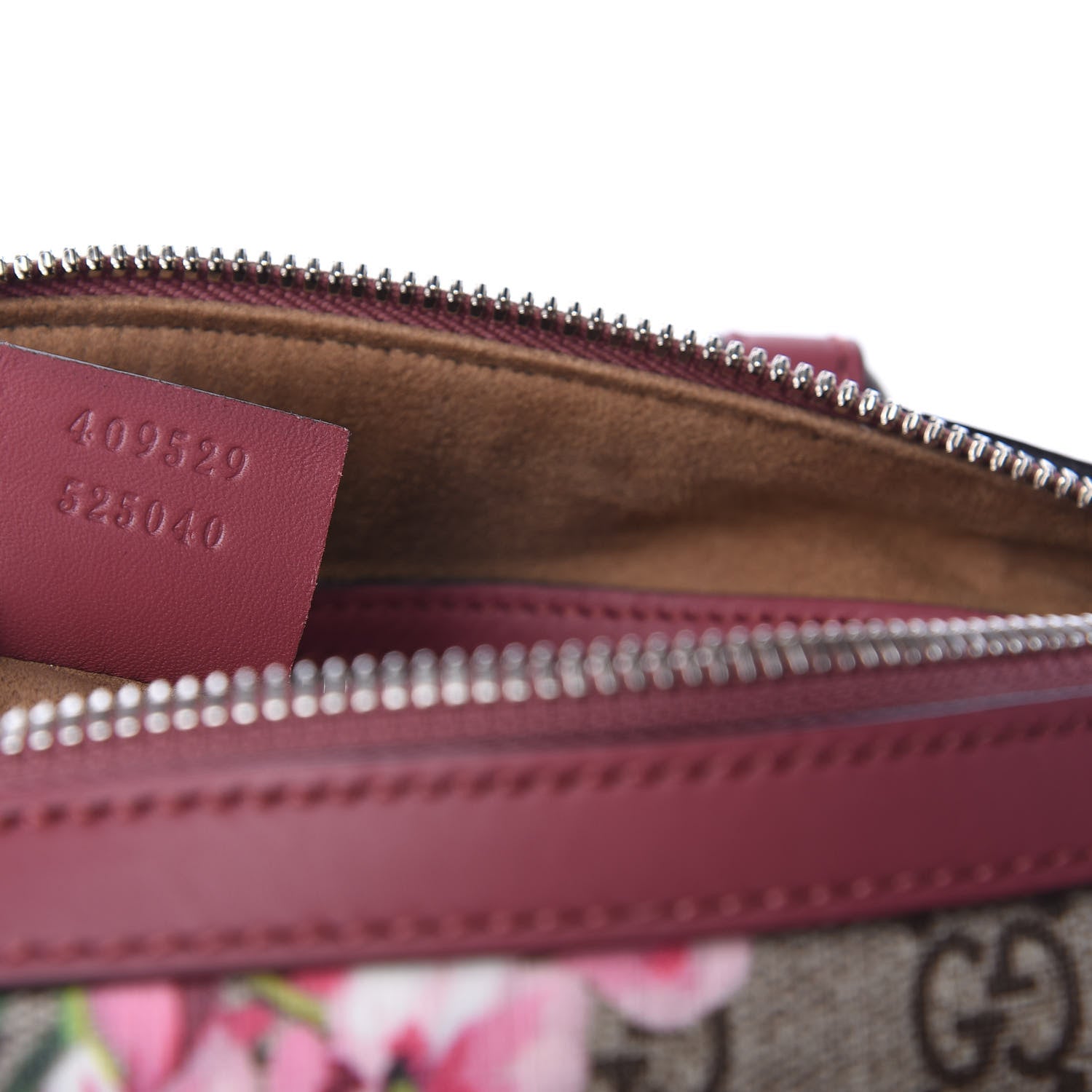 Gucci GG Supreme Monogram Blooms Small Boston Beige Multicolor Dry Rose 8 of 8