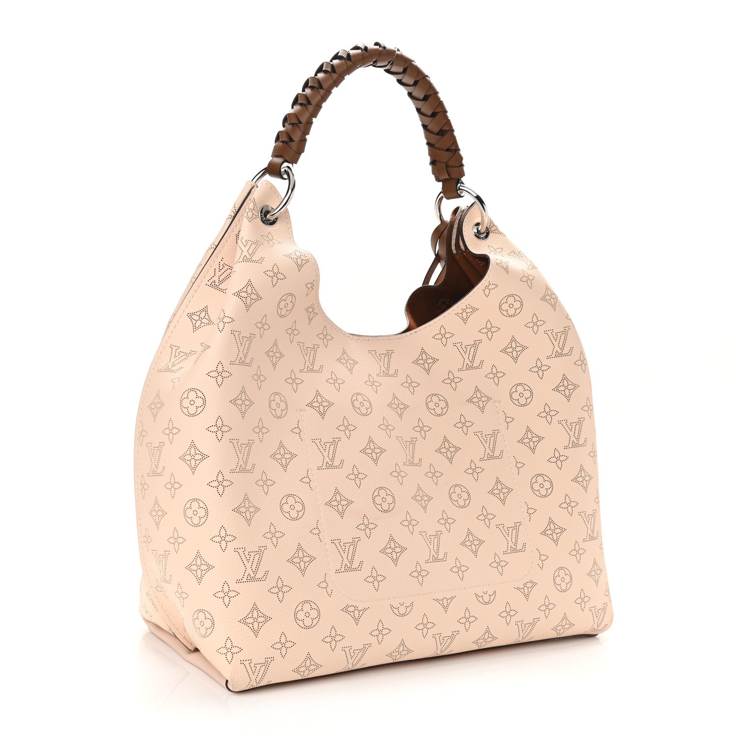 Louis Vuitton Mahina Carmel Hobo Creme 3 of 9