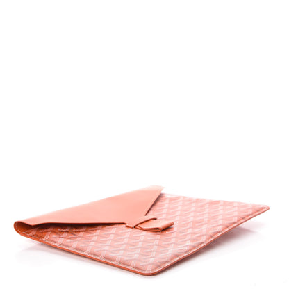 Goyard Goyardine Camondo MM Horizontal Clutch Orange 4 of 6