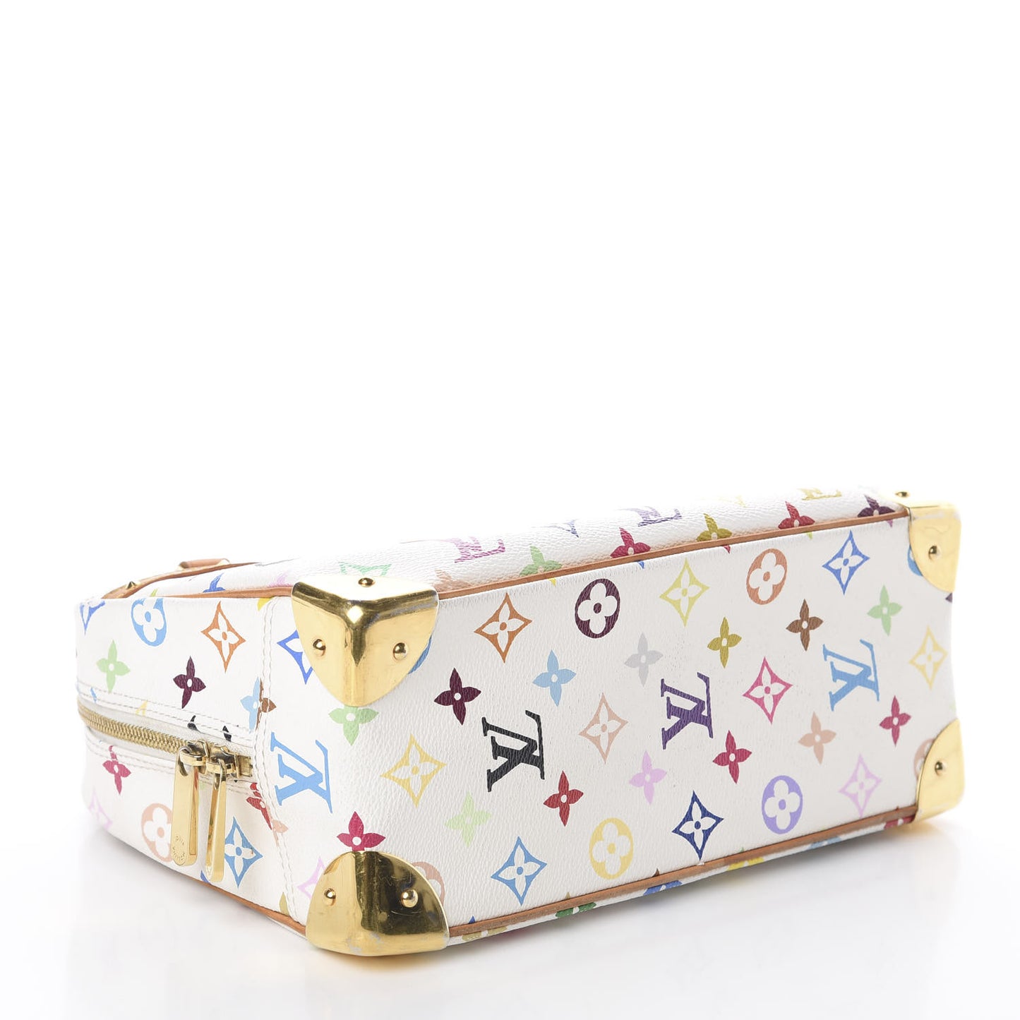 Monogram Multicolor Trouville White