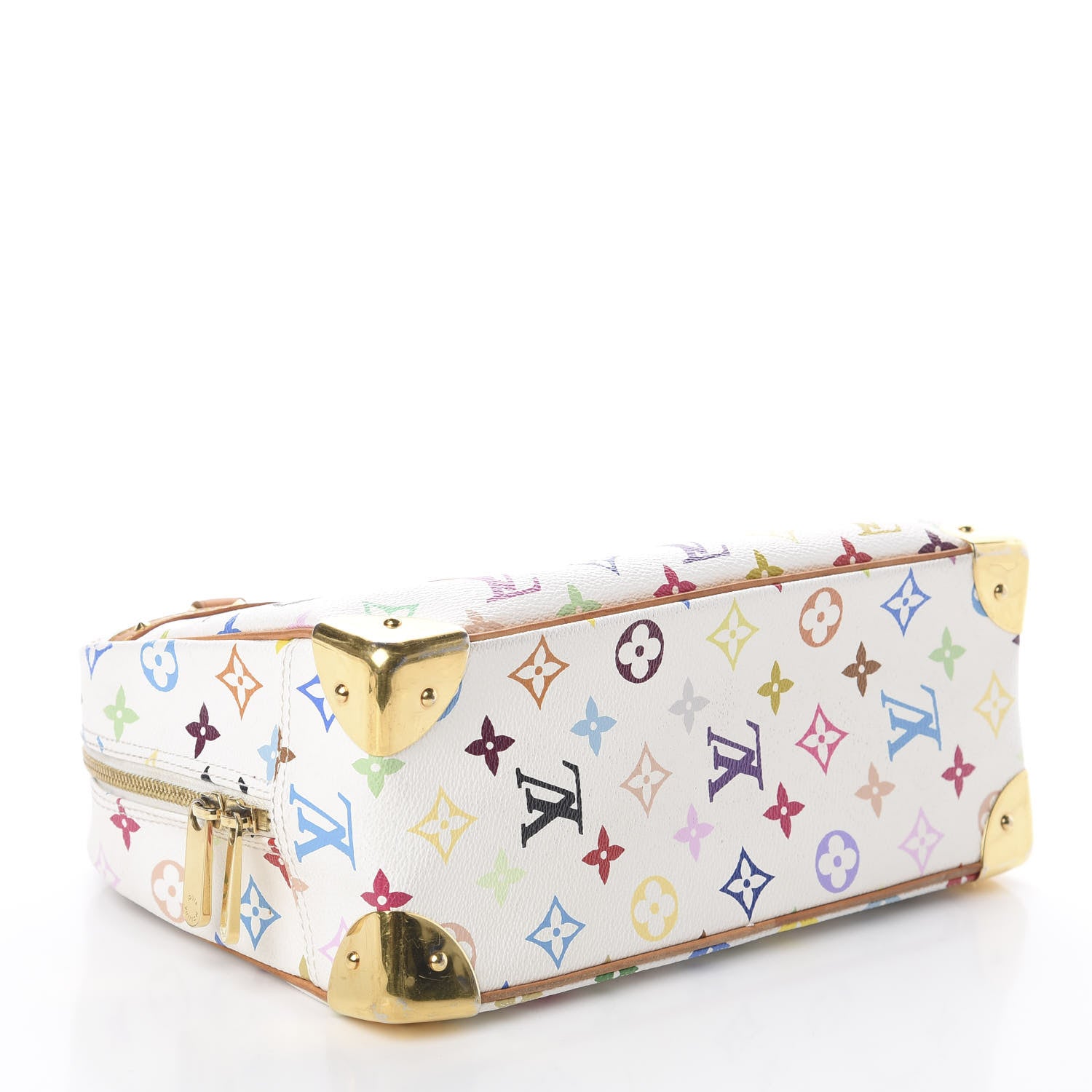 Louis Vuitton Monogram Multicolor Trouville White 3 of 8