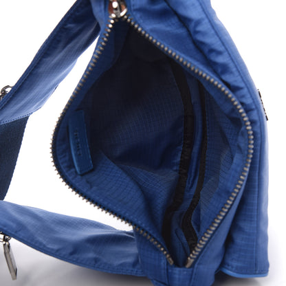 Christian Dior Nylon Saddle Belt Bag Blue 5 of 10