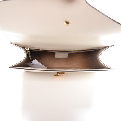 Gucci Calfskin Small Sylvie Shoulder Bag Off White 5 of 7
