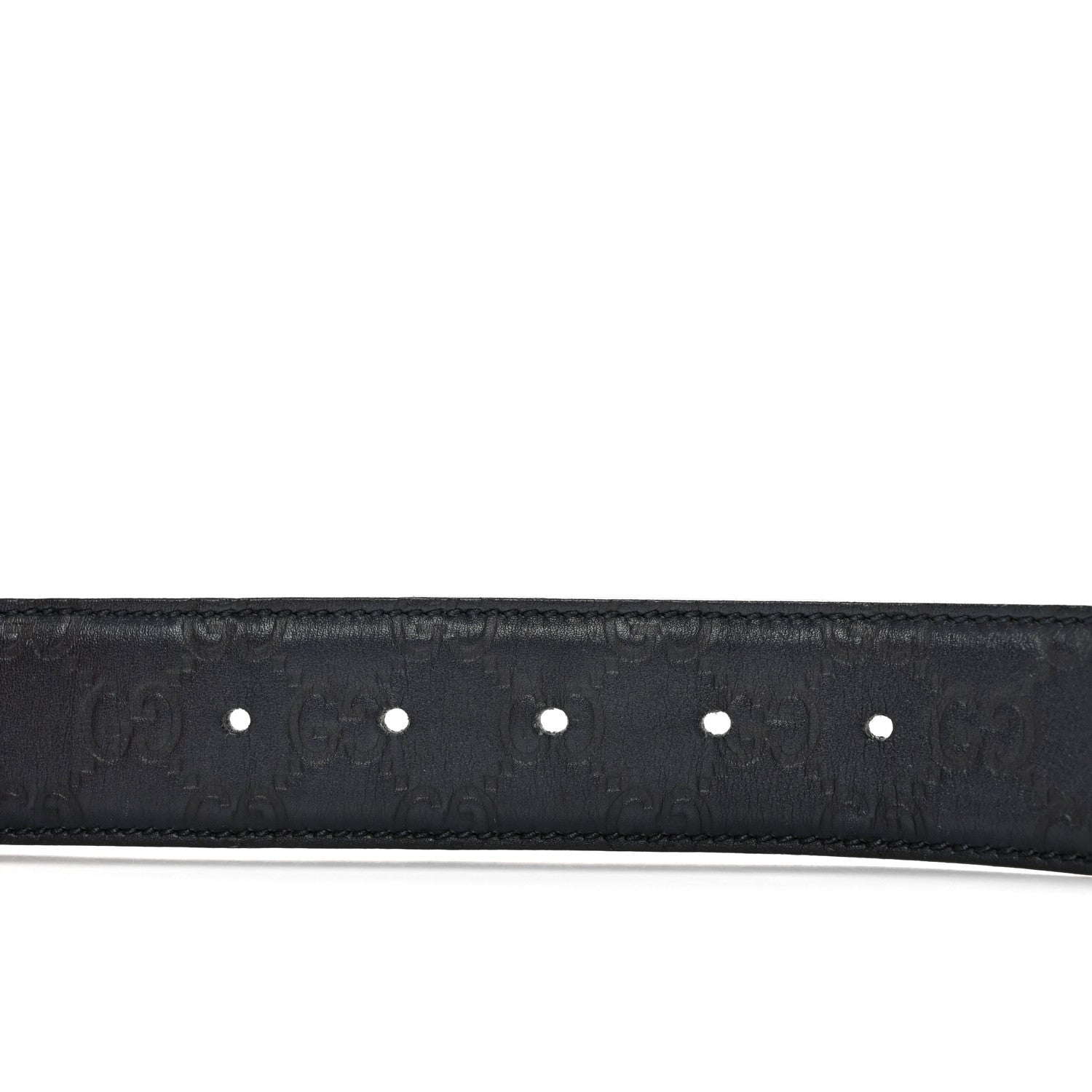 Gucci Guccissima Interlocking G 40mm Belt 80 32 Black 5 of 8