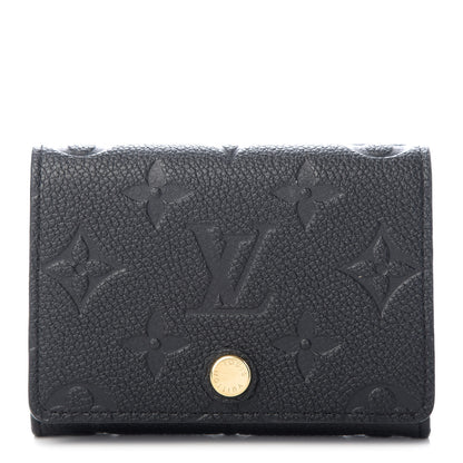 Louis Vuitton Empreinte Business Card Holder Black 1 of 6