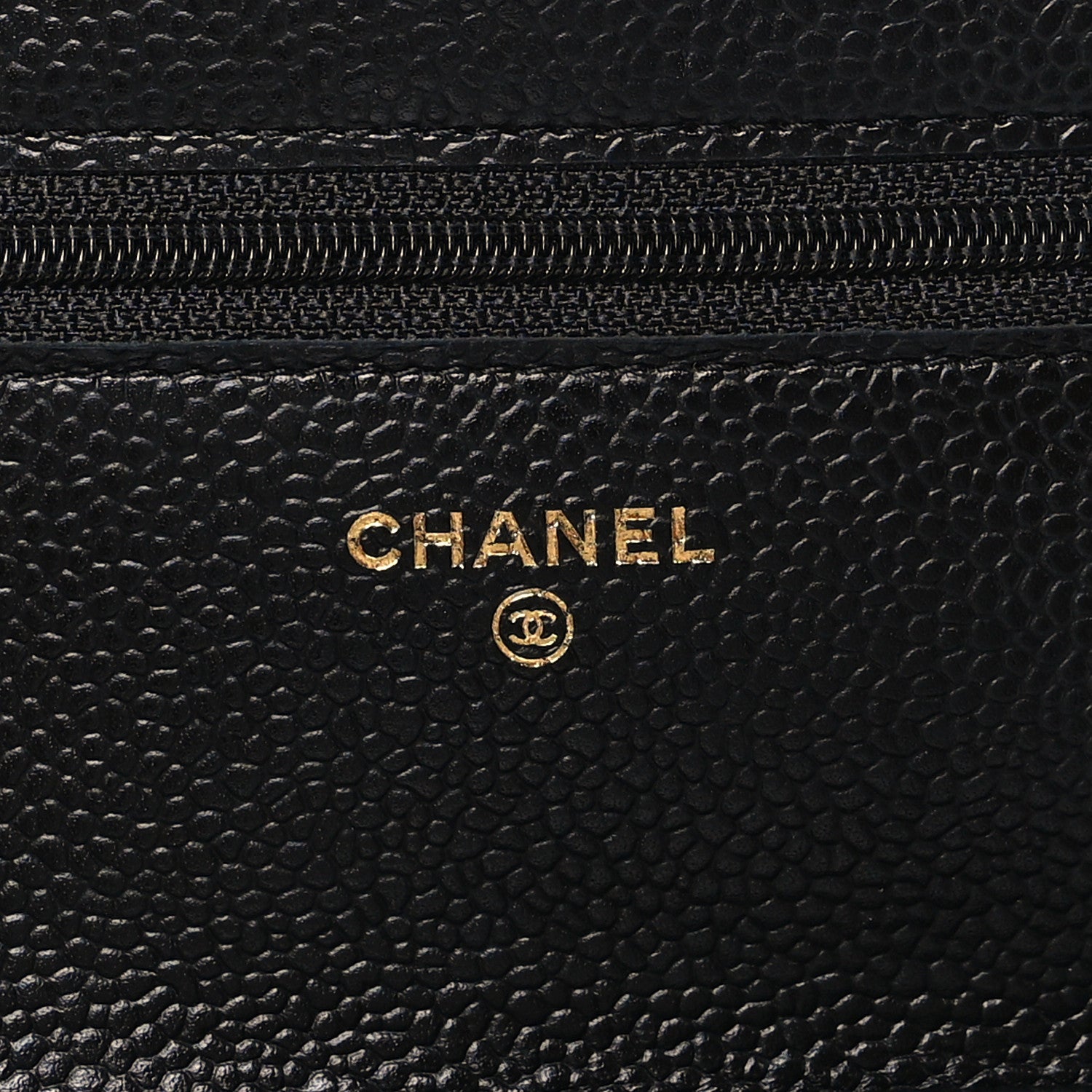 Chanel Caviar Quilted Wallet on Chain WOC Black 6 of 10