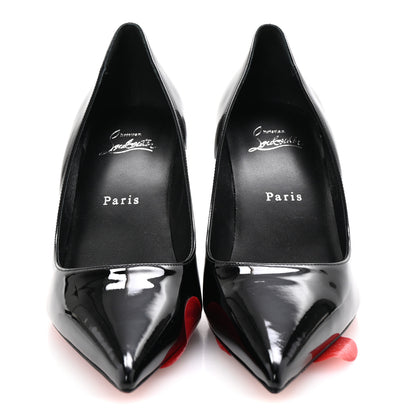 Christian Louboutin Patent Miss Z 80 Pumps 39 Black 3 of 8