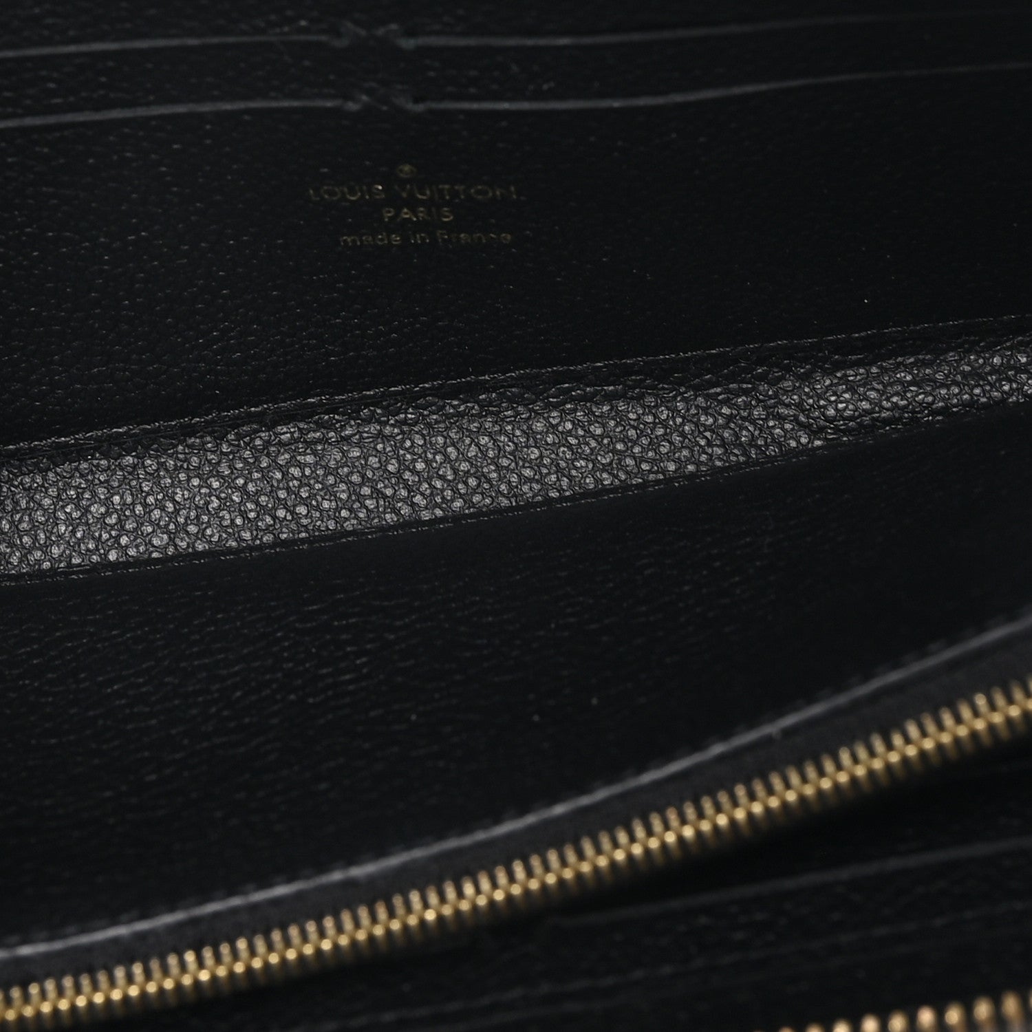 Louis Vuitton Empreinte Clemence Wallet Black 5 of 6